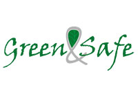 Logo green and safe